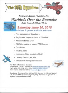 The 95th Squadron Warbirds Over the Roanoke