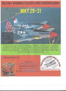 Warbirds Over Fredericksburg