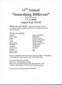 CVA Something Different 2015