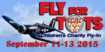 Fly For Tots  September 11-13, 2015